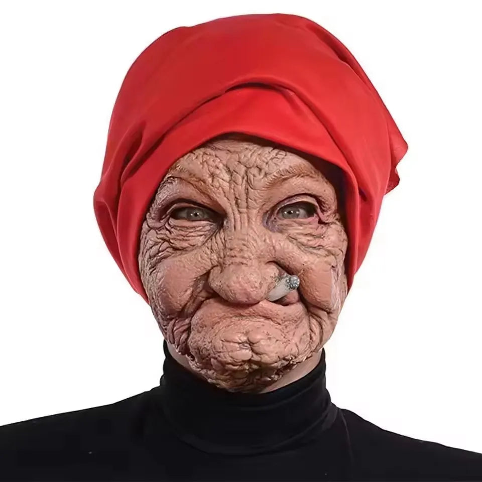 Masque Vieil Homme – Masque Intégral Halloween | DuoWeen